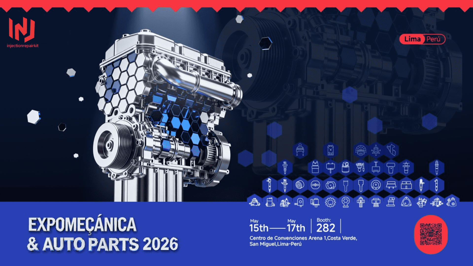 Visit Shumatt at Peru Expo and Save on 295019-1760 Injection Repair Kit